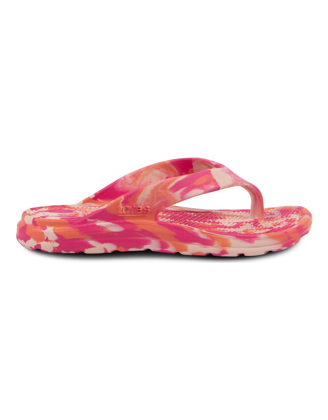Ladies Solbounce Toe Post Sandal - Pink, 2 of 1