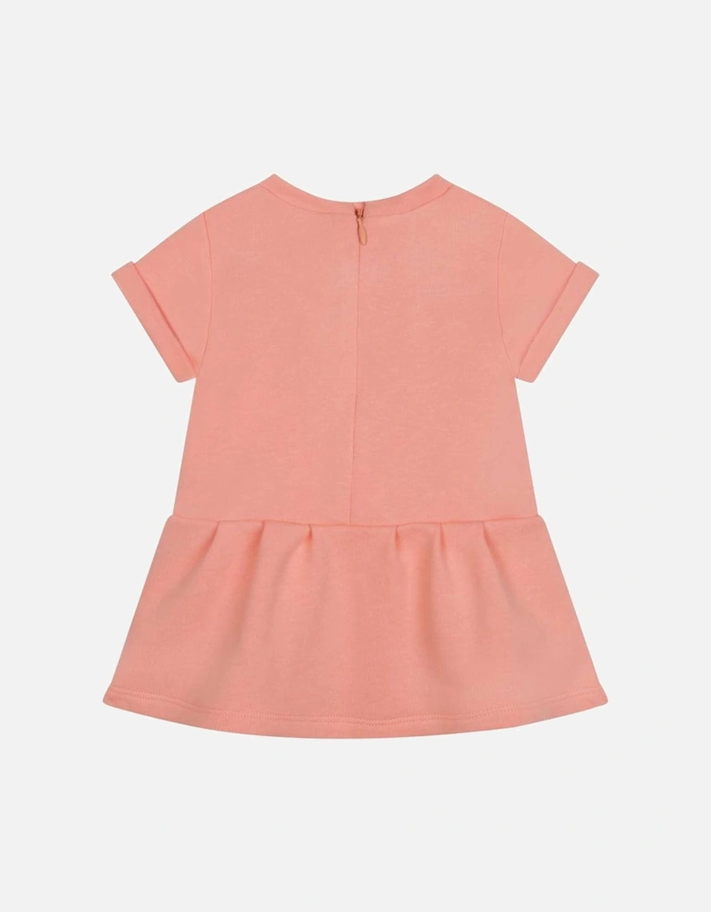 Baby Girls Peach Dress