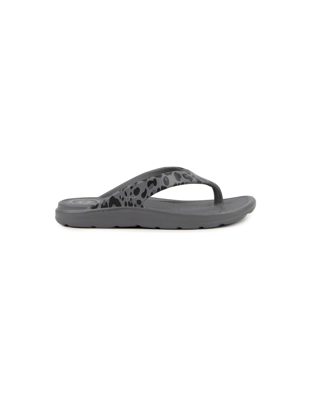 Ladies Solbounce Toe Post Sandal - Grey, 2 of 1