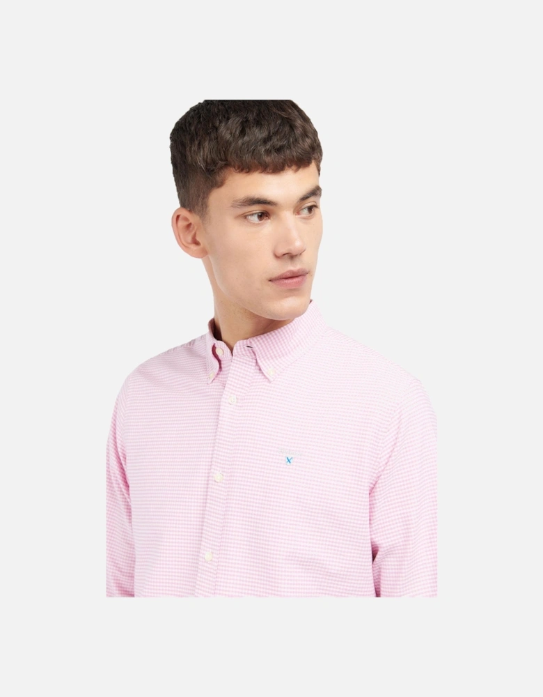 Gingham Oxtown Shirt Pink