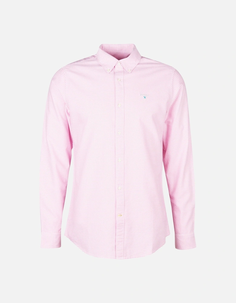 Gingham Oxtown Shirt Pink