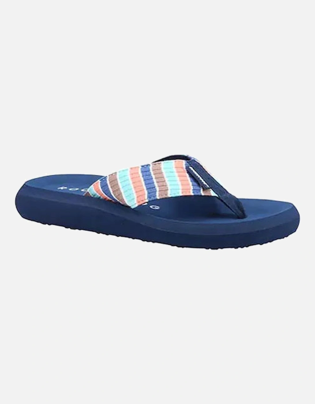 Women's Spotlight Aster Flip Flops Navy, 5 of 4