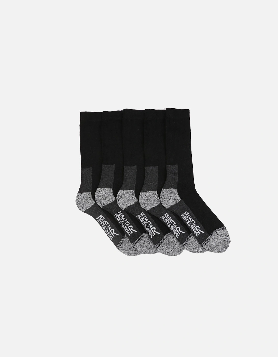 Mens Boot Socks (Pack of 5), 5 of 4