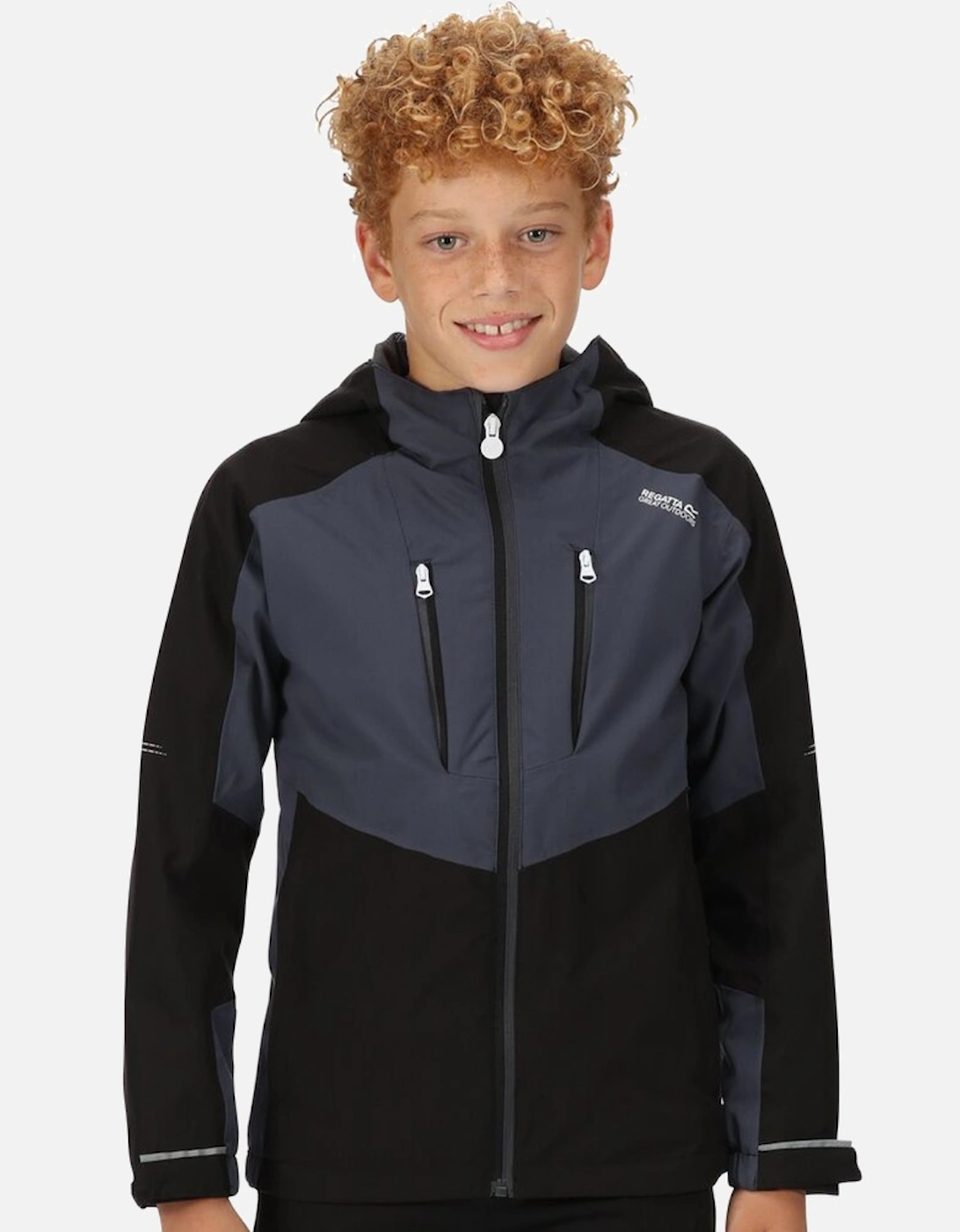 Boys Highton III Waterproof Breathable Jacket, 3 of 2