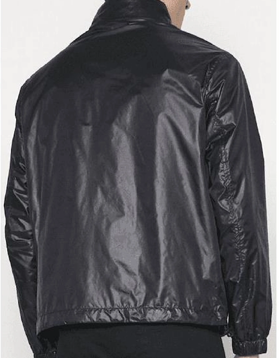 Nylon Lightweight Black Blouson Jacket