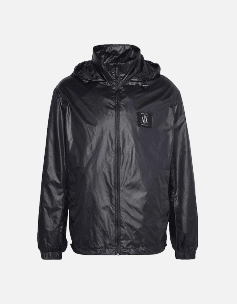 Nylon Lightweight Black Blouson Jacket