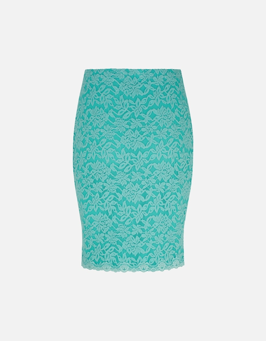 Stretch lace skirt