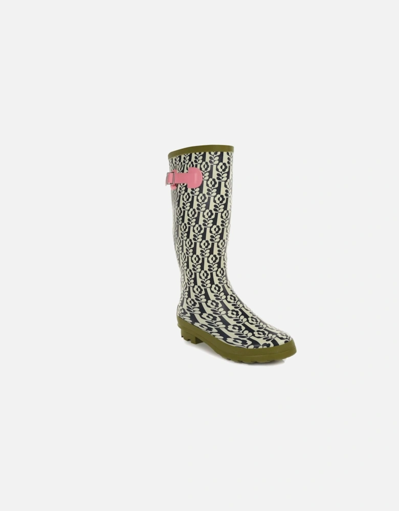 Womens/Ladies Orla Floral Wellington Boots