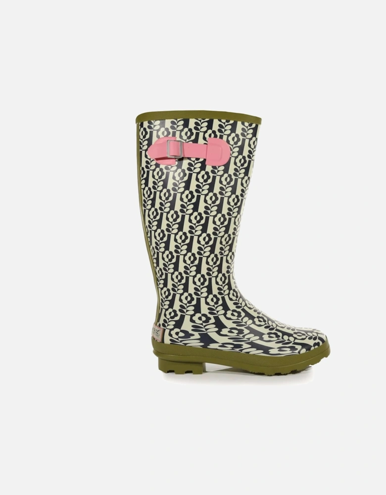 Womens/Ladies Orla Floral Wellington Boots