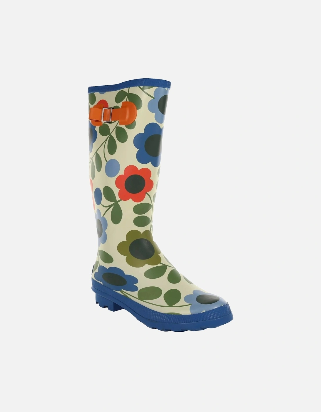 Womens/Ladies Orla Kiely Meadow Floral Wellington Boots, 6 of 5