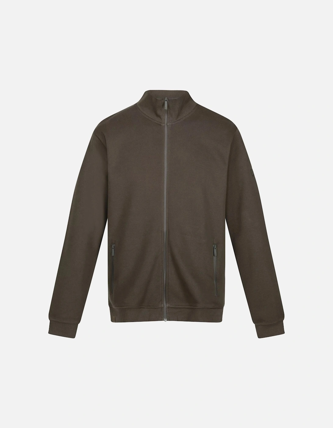 Mens Felton Sustainable Full Zip Fleece Jacket, 6 of 5