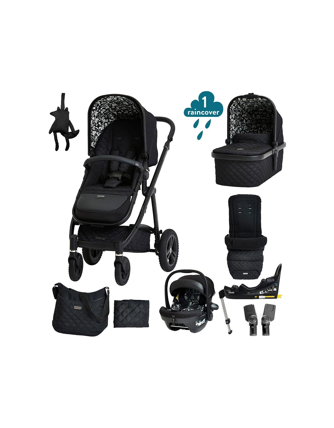 Wow 2 Everything Pushchair Bundle - Silhouette, 2 of 1