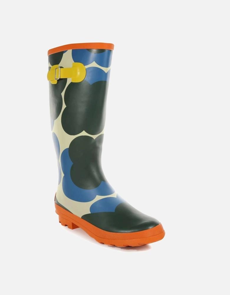 Womens/Ladies Orla Kiely Shadow Flower Wellington Boots