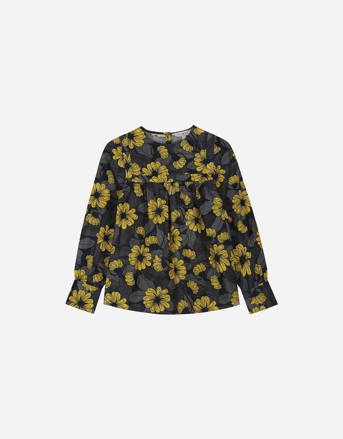 Womens/Ladies Orla Kiely Floral Bibbed Blouse, 6 of 5