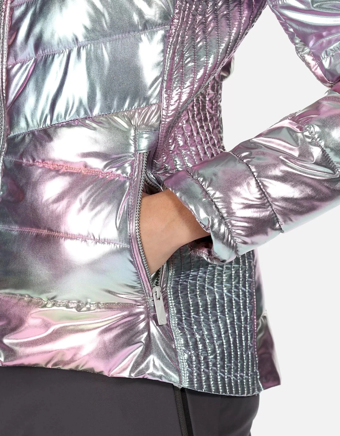 Womens/Ladies Jodie Gibson Keava II Iridescent Puffer Jacket