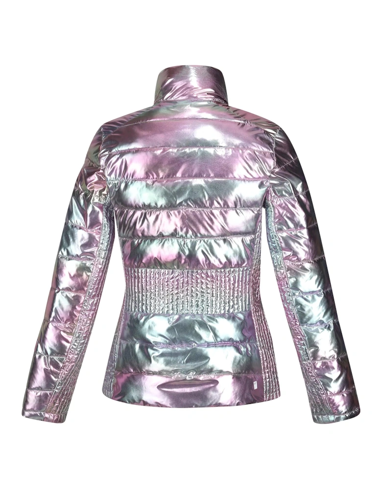 Womens/Ladies Jodie Gibson Keava II Iridescent Puffer Jacket