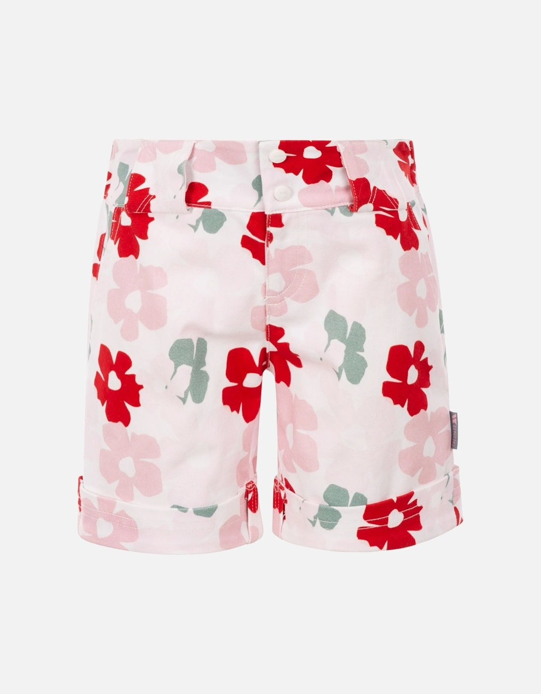 Girls Tangible Floral Shorts, 5 of 4