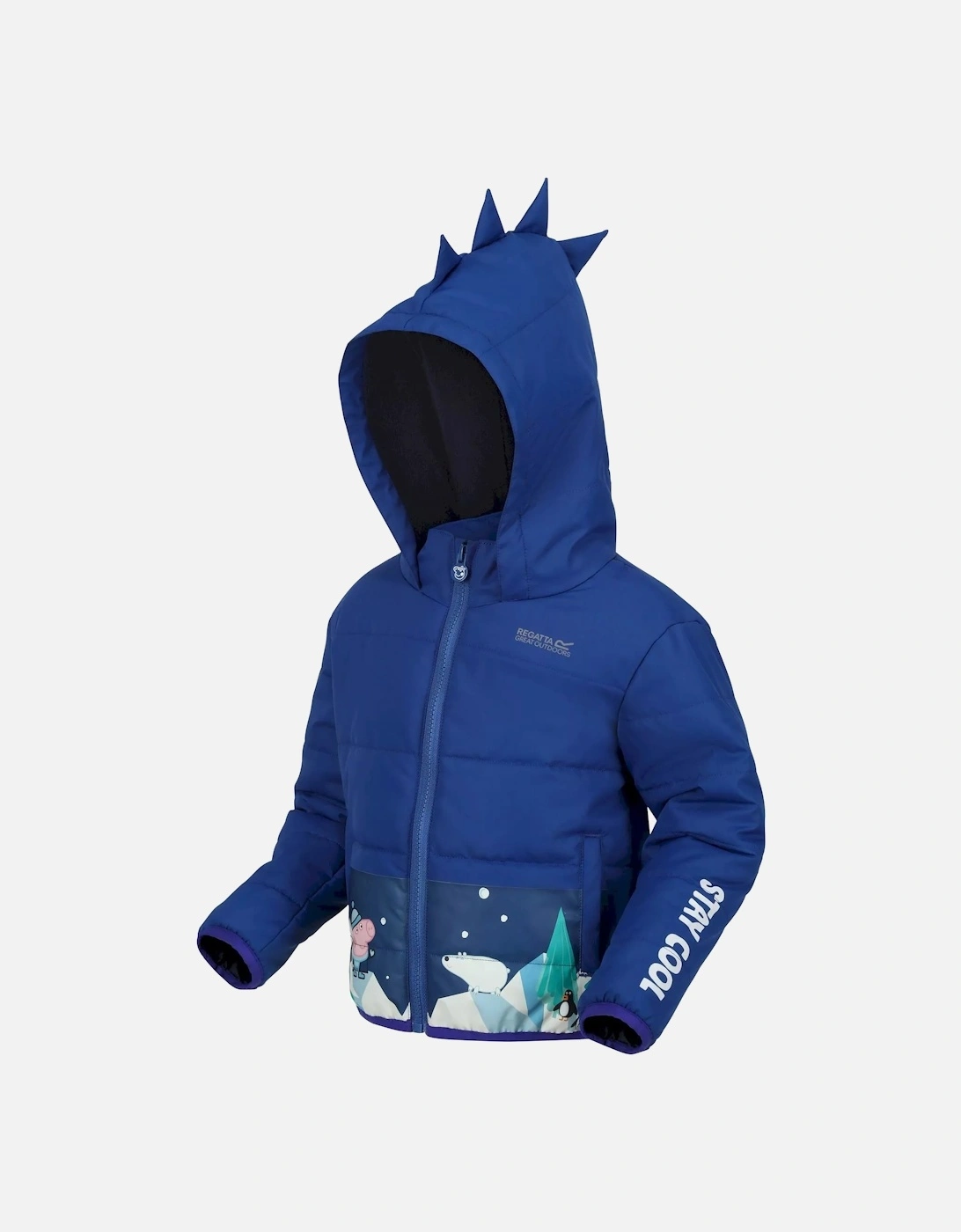 Boys Peppa Pig Winter Scene Padded Jacket