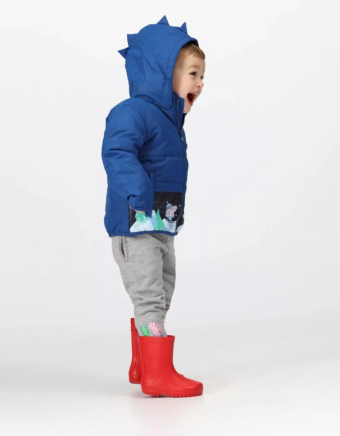 Boys Peppa Pig Winter Scene Padded Jacket