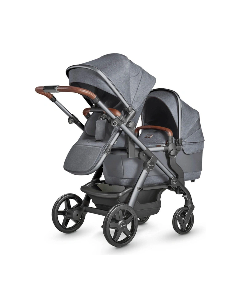 Silver Cross Wave Single to Double Travel System - Lunar