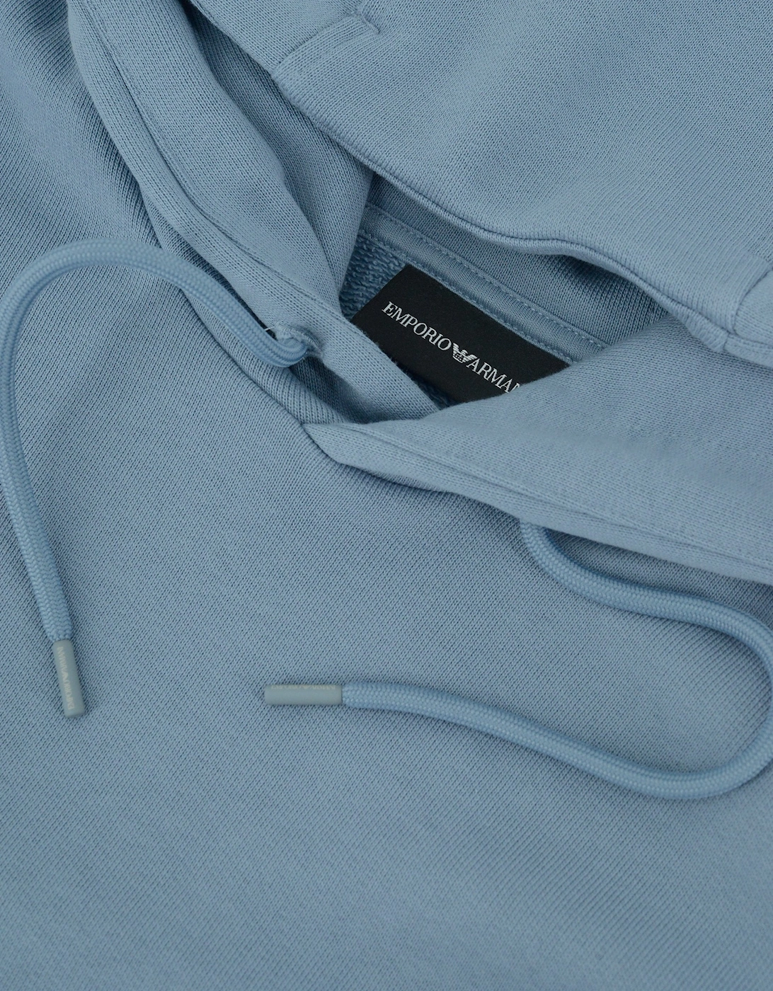 Branded Pullover Hoodie Blue