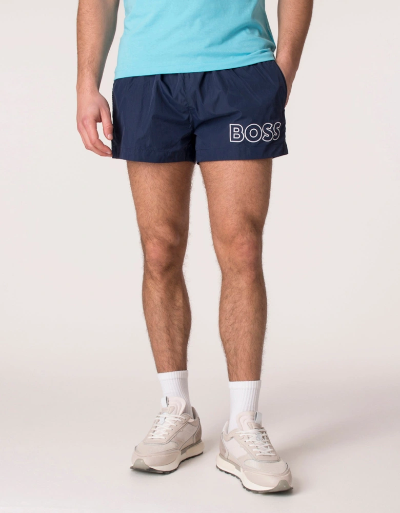 Regular Fit Quick Drying Mooneye Swim Shorts
