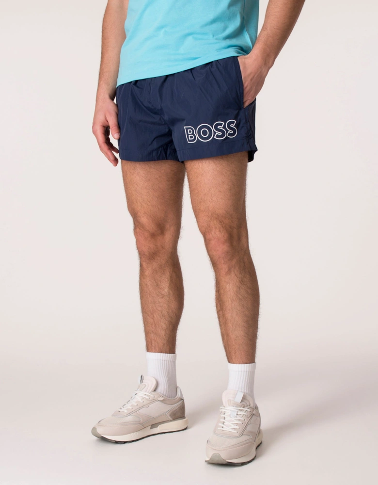 Regular Fit Quick Drying Mooneye Swim Shorts