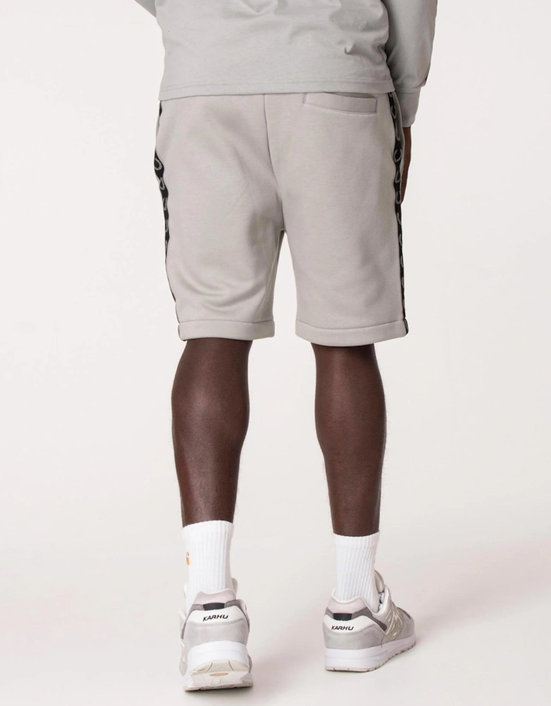 Regular Fit Contrast Taped Shorts