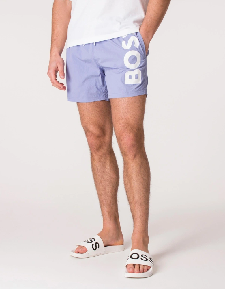 Regular Fit Quick Drying Octopus Swim Shorts