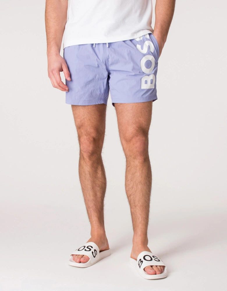 Regular Fit Quick Drying Octopus Swim Shorts