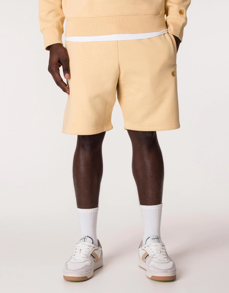 Relaxed Fit Chase Sweat Shorts