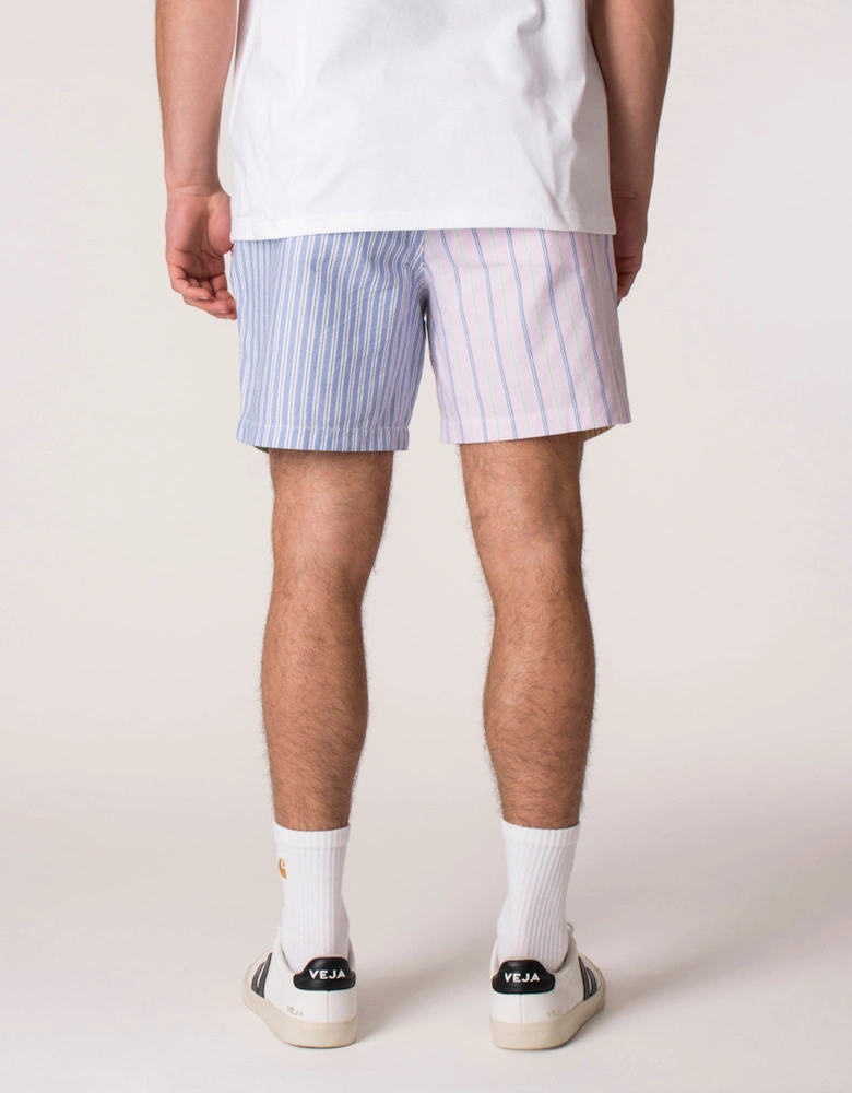 Classic Fit Colour Block Twill Prepster Shorts