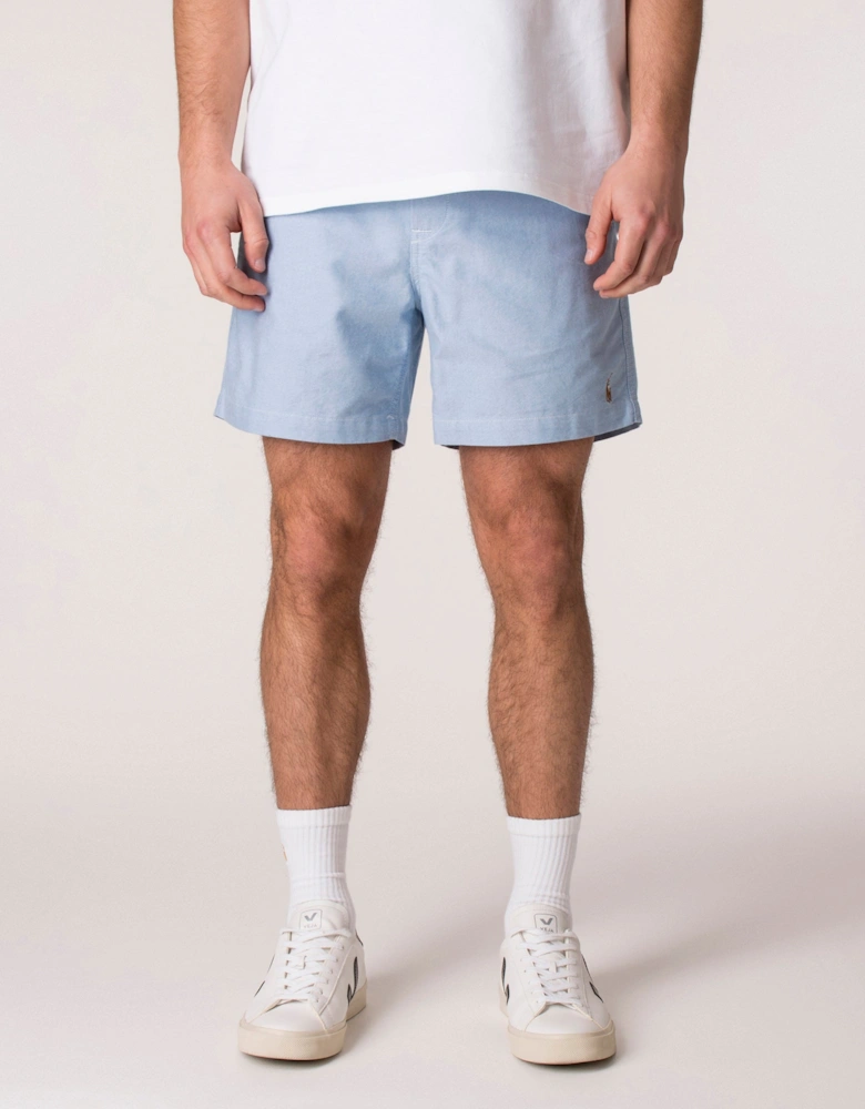 Classic Fit Polo Prepster Oxford Flat Shorts