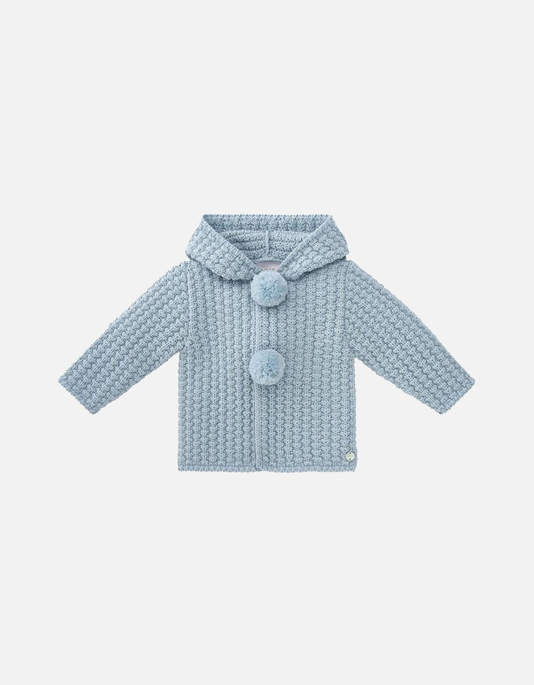 Paz Rodriguez Unisex Baby Knitted Coat Blue, 3 of 2