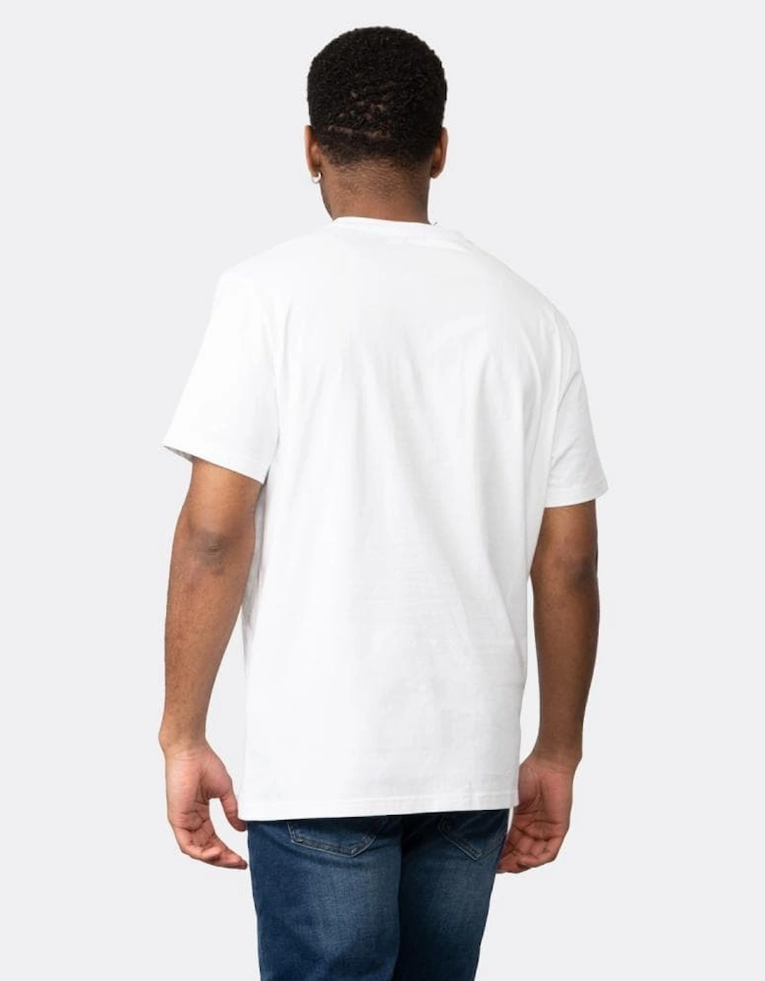 Orange RN Mens Relaxed Fit T-Shirt With Contrast Logo