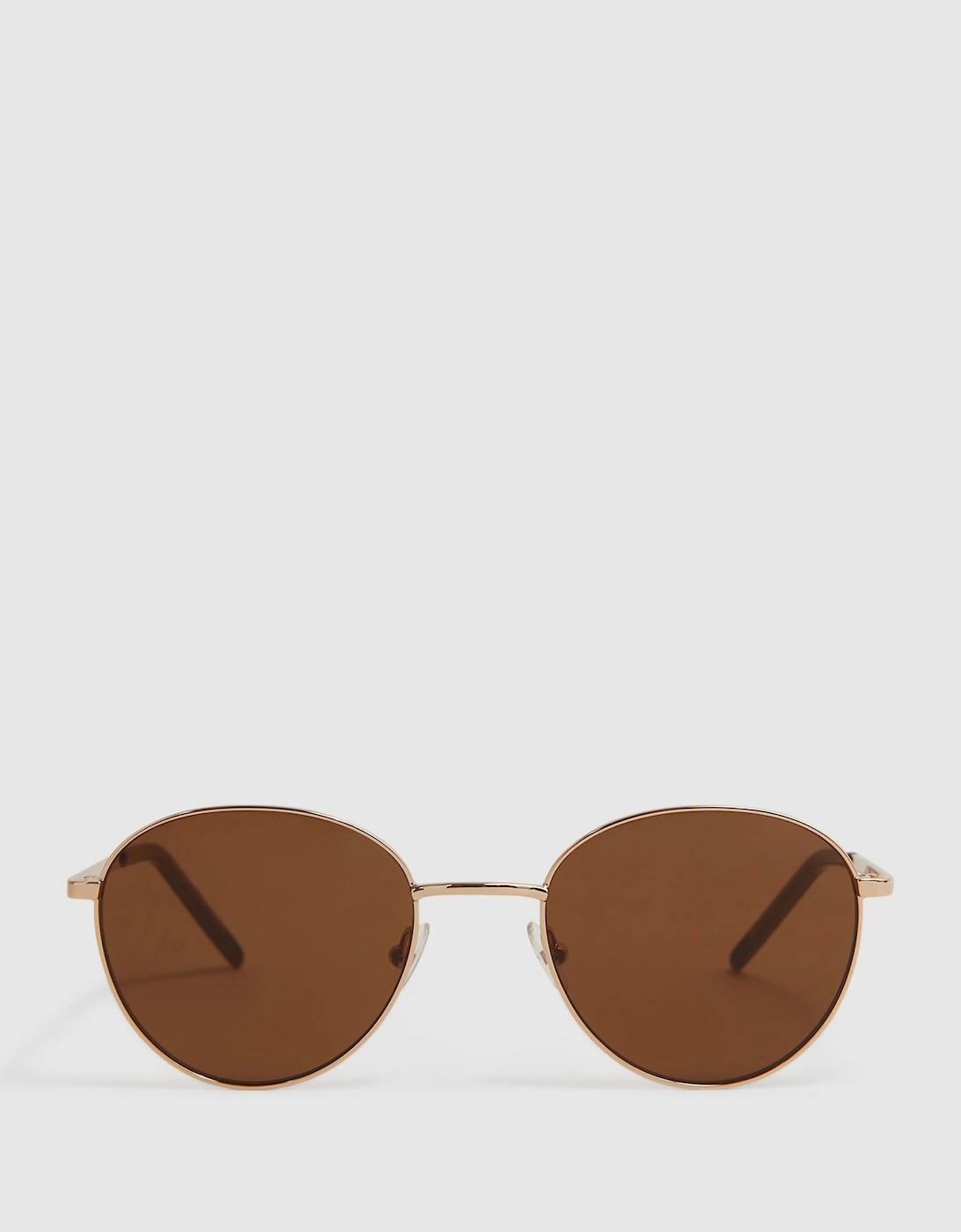 Paige Round Metal Frame Sunglasses, 2 of 1