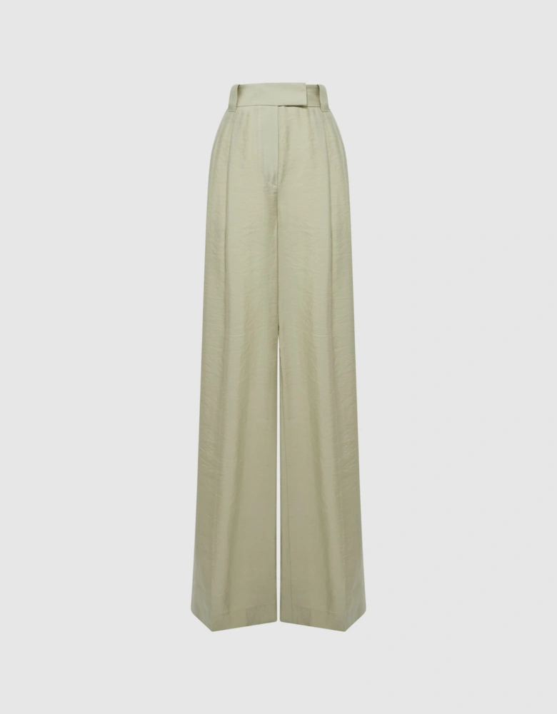 Wide Leg Occasion Trousers