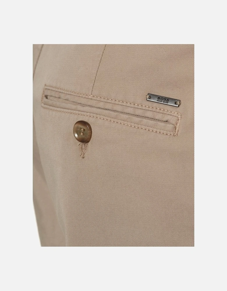 Slice Cotton Beige Chino Shorts