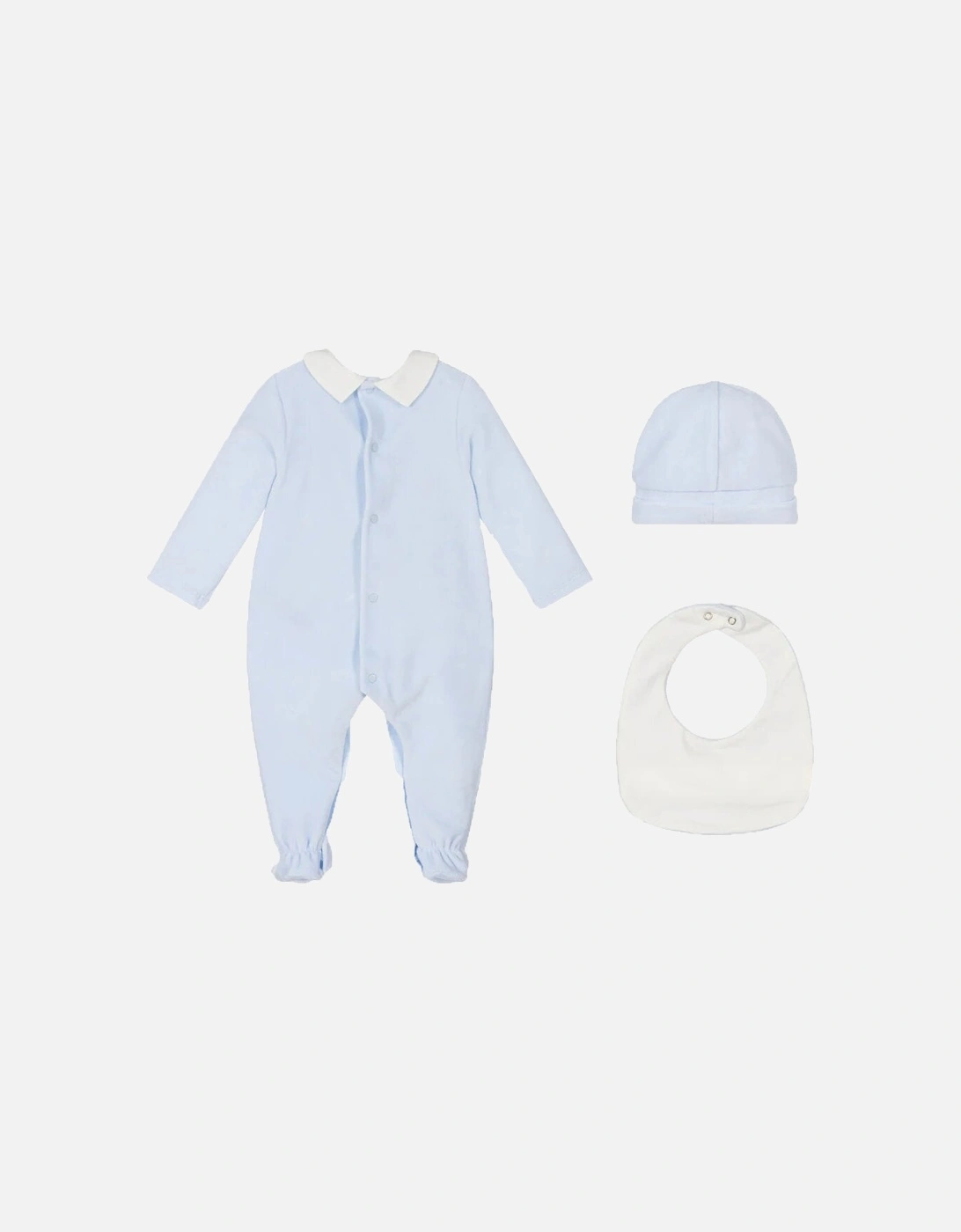 Paz Rodriguez Baby Boys 3 piece Gift Set Blue, 2 of 1