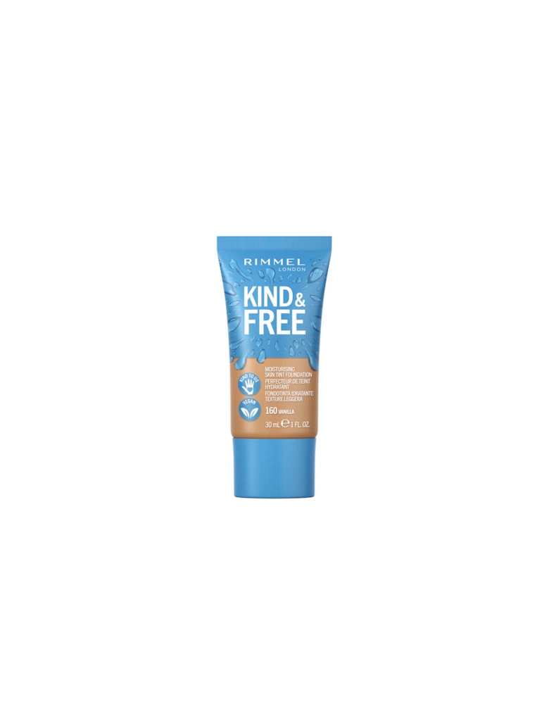 Kind and Free Skin Tint Moisturising Foundation - Vanilla