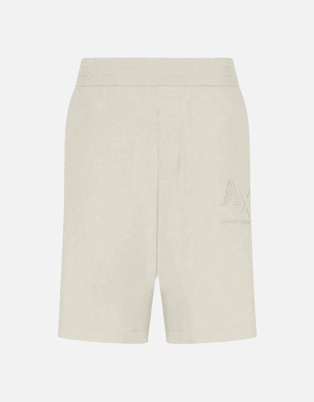 Cotton Embroidered AX Logo London Fog Shorts, 4 of 3