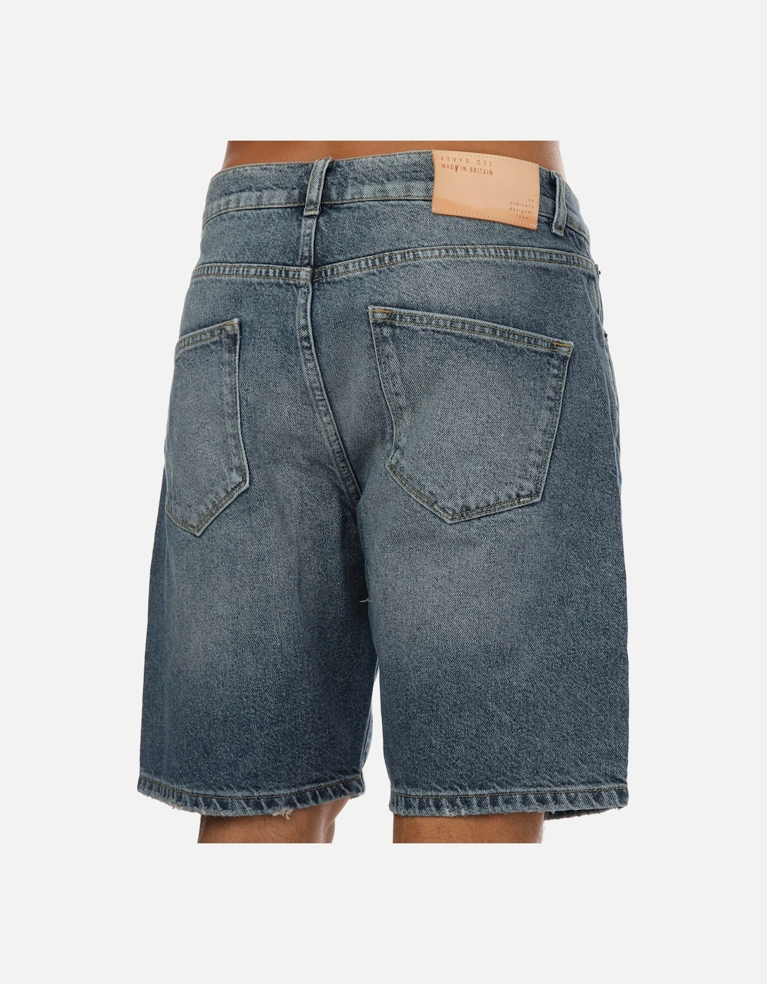 Mens Haloe Denim Shorts