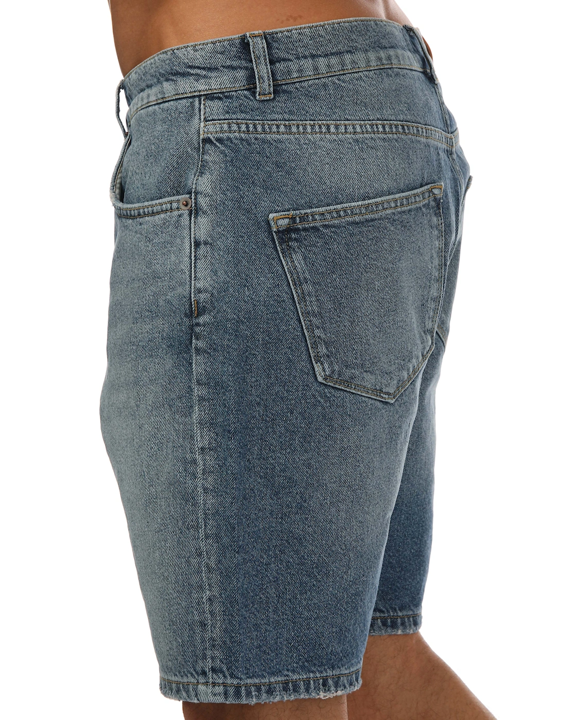 Mens Haloe Denim Shorts