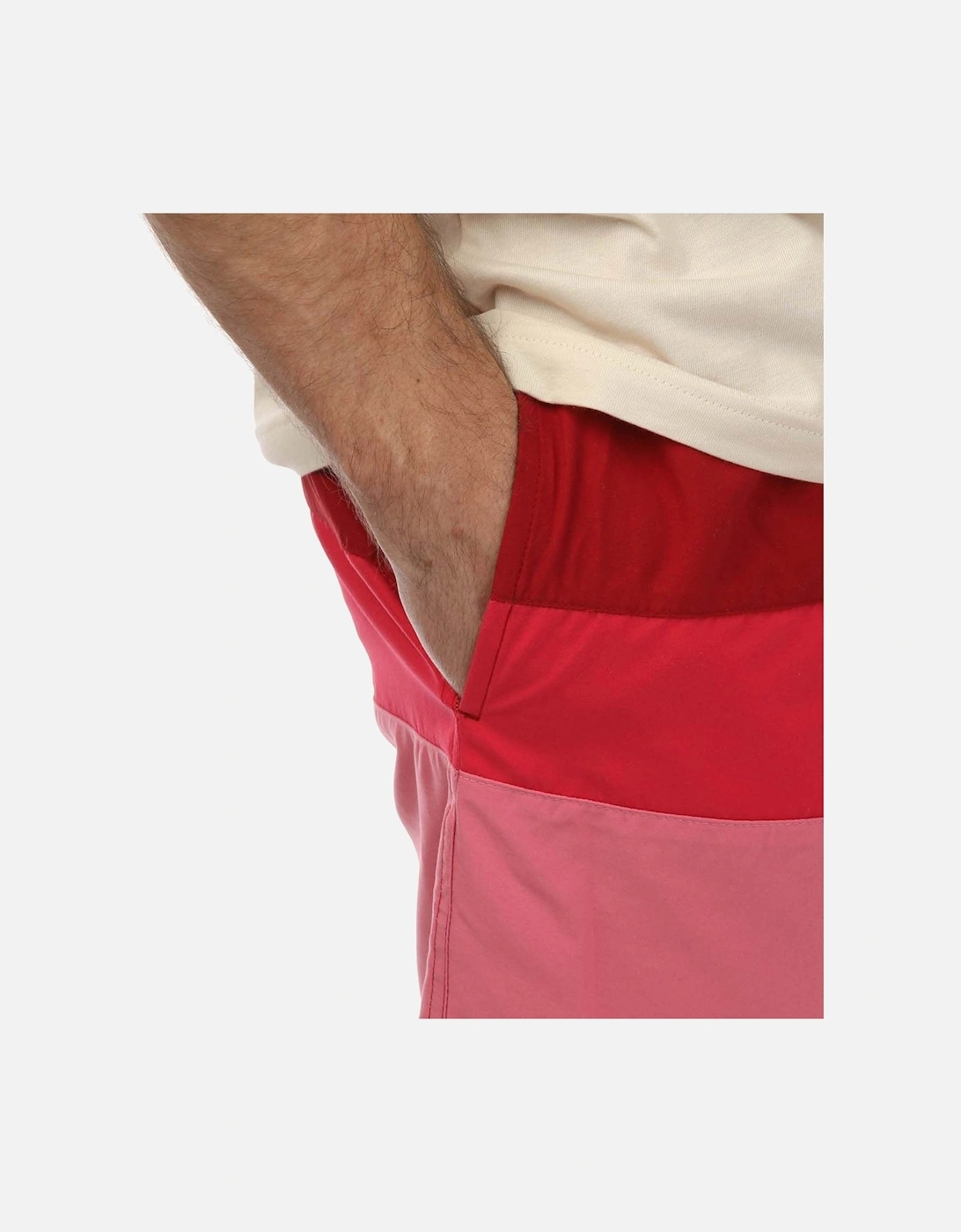 Mens Colorblock Swim Shorts