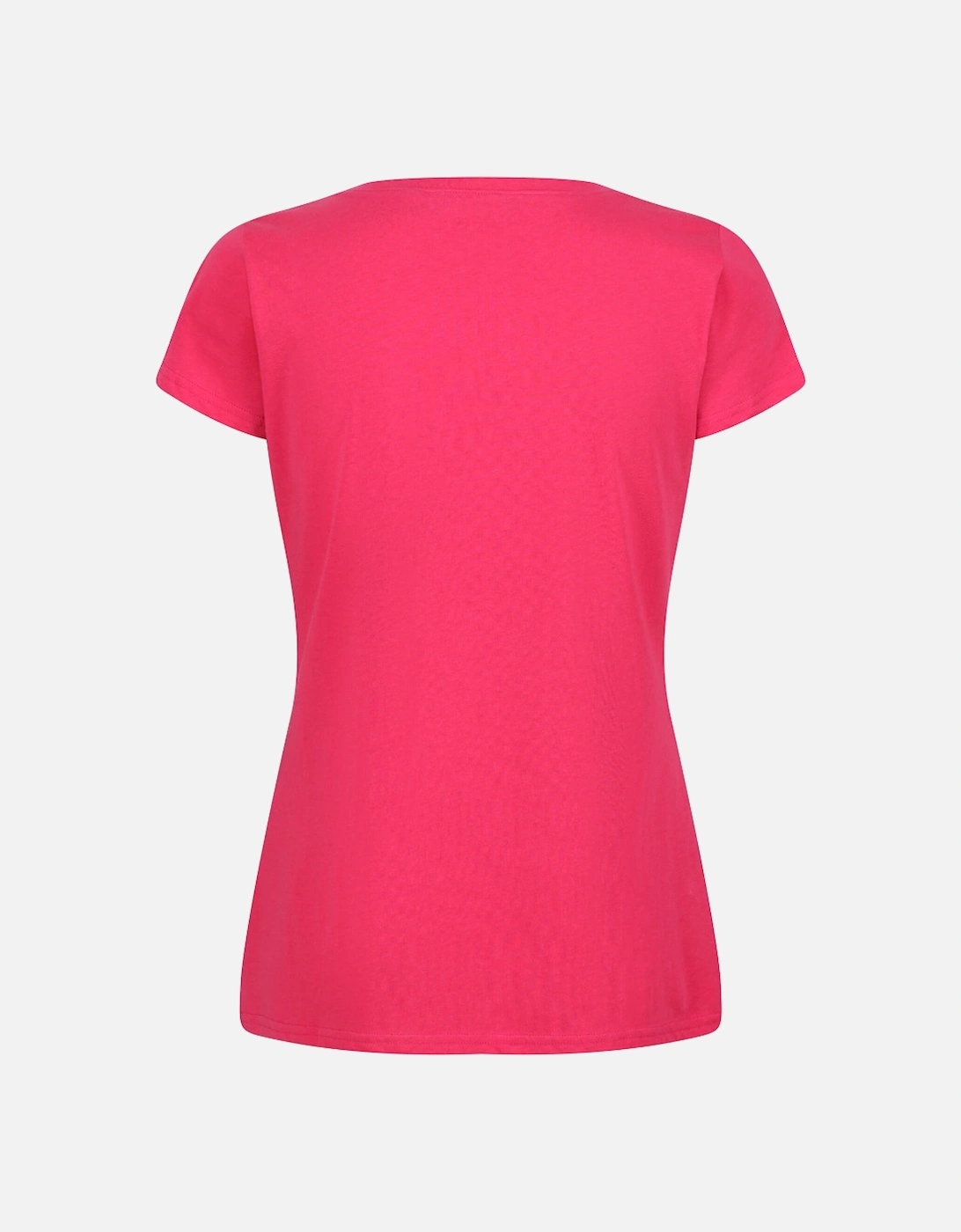 Womens Carlie Coolweave Cotton Casual Jersey T Shirt