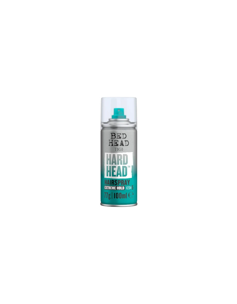 Bed Head Hard Head Hairspray for Extra Strong Hold Travel Size 100ml