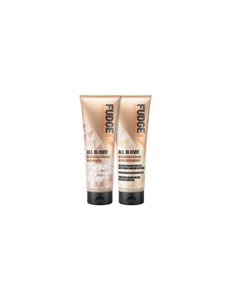 Professional All Blonde Colour Lock Shampoo and Conditioner Bundle 250ml