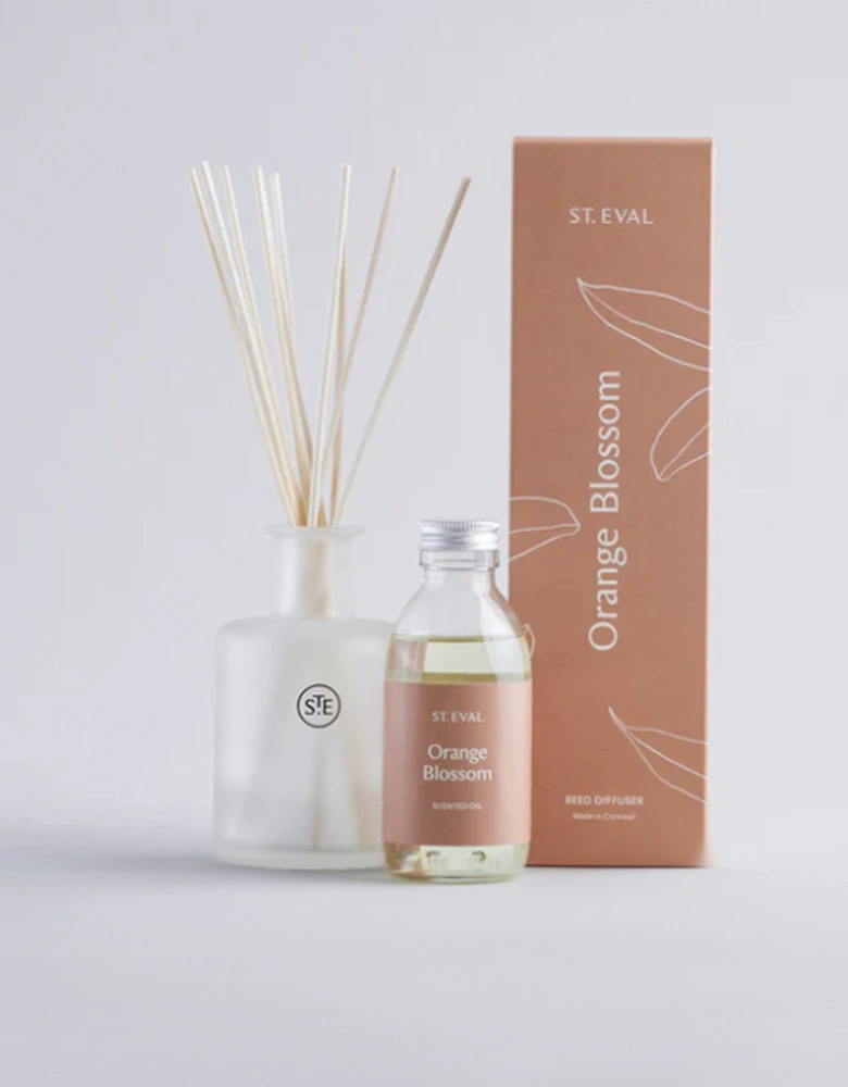 St Eval Lamorna Reed Diffuser Orange Blossom