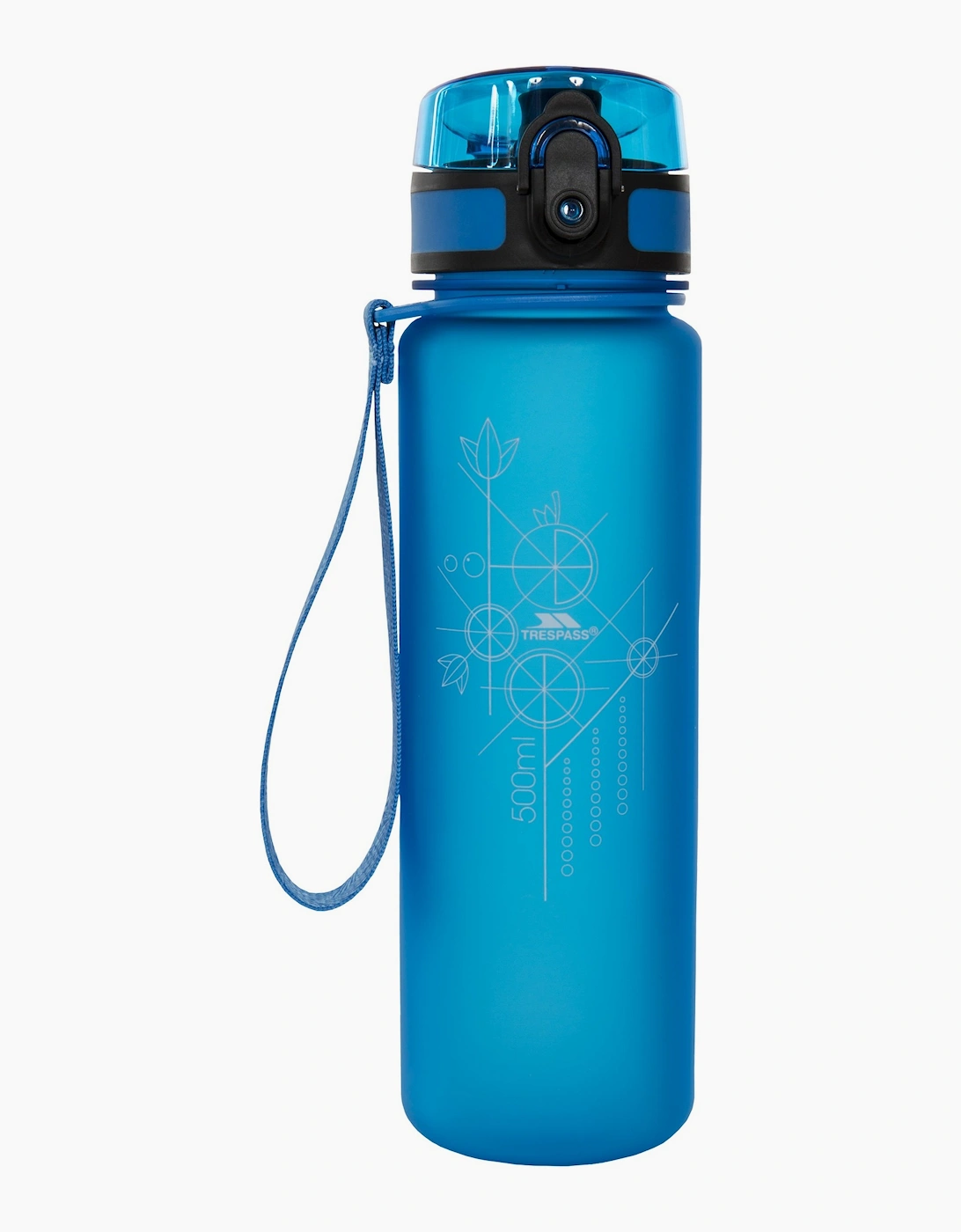 Trespass Flintlock Sports Bottle - Blue - Size: One size