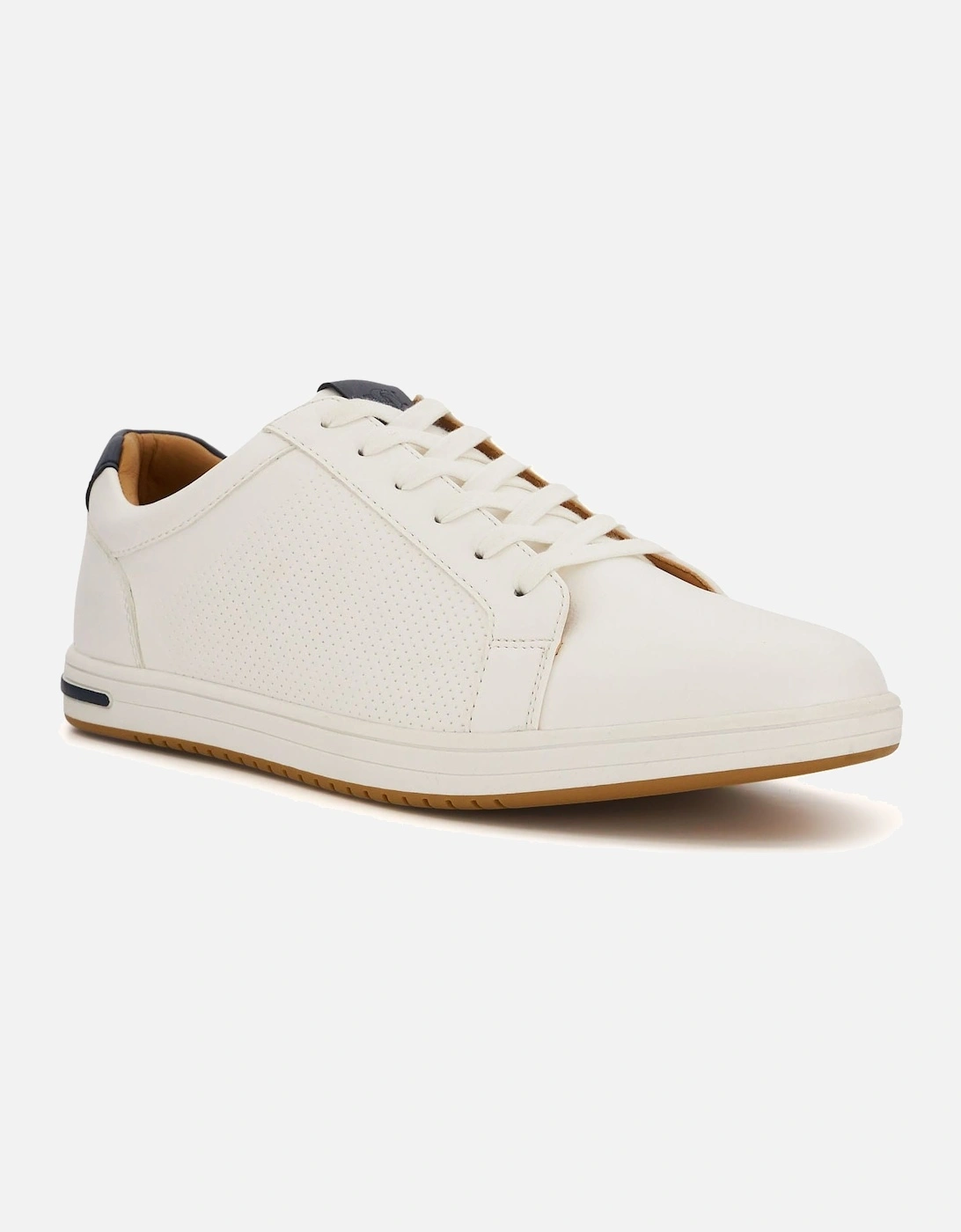 Mens Tezzy - Perforated Lace-Up Trainers, 6 of 5